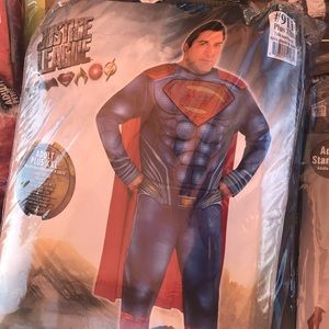 Adult Superman Muscle Costume Plus Size